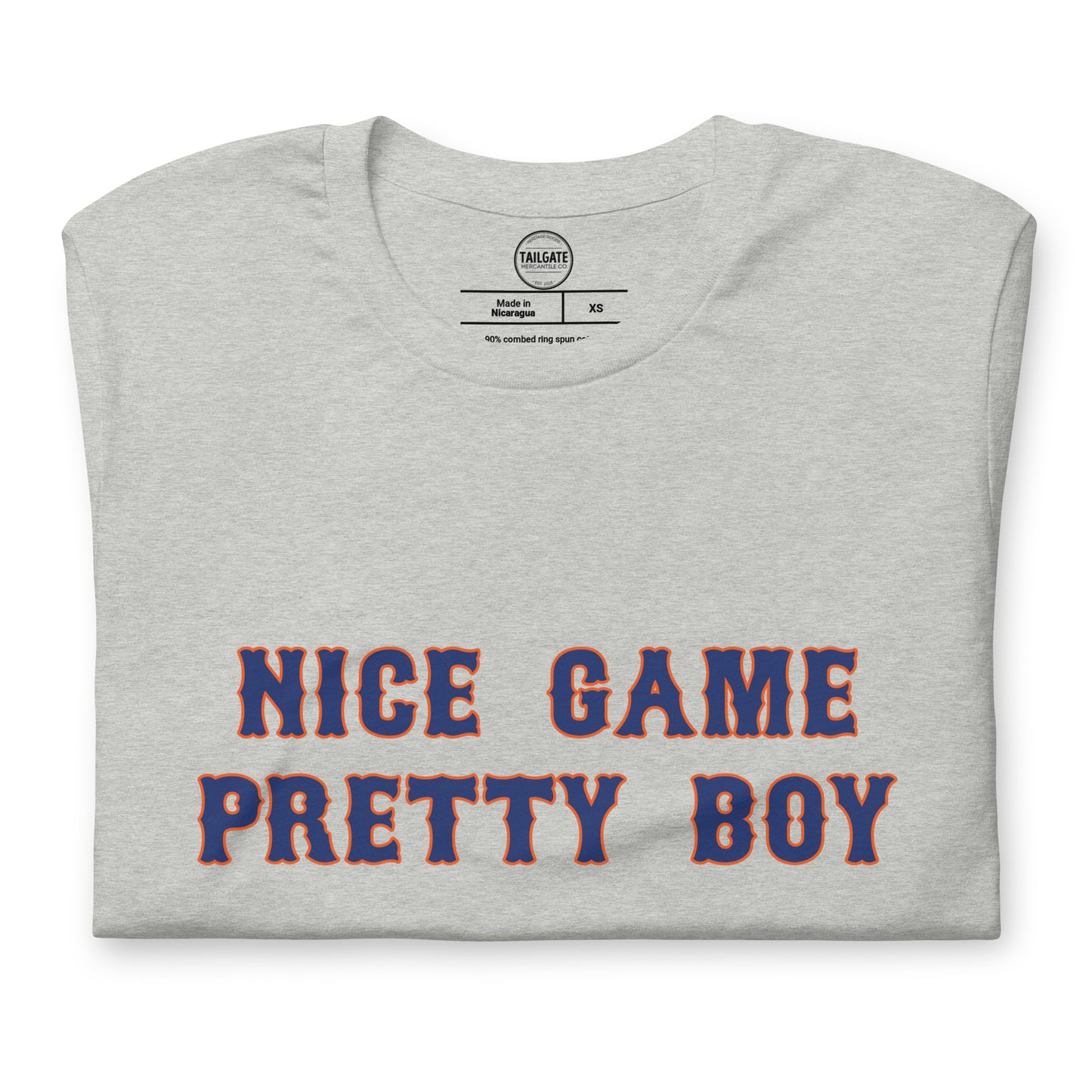**ONLINE EXCLUSIVE** TMCo Nice Game Pretty Boy New York Mets Inspired Unisex T-shirt