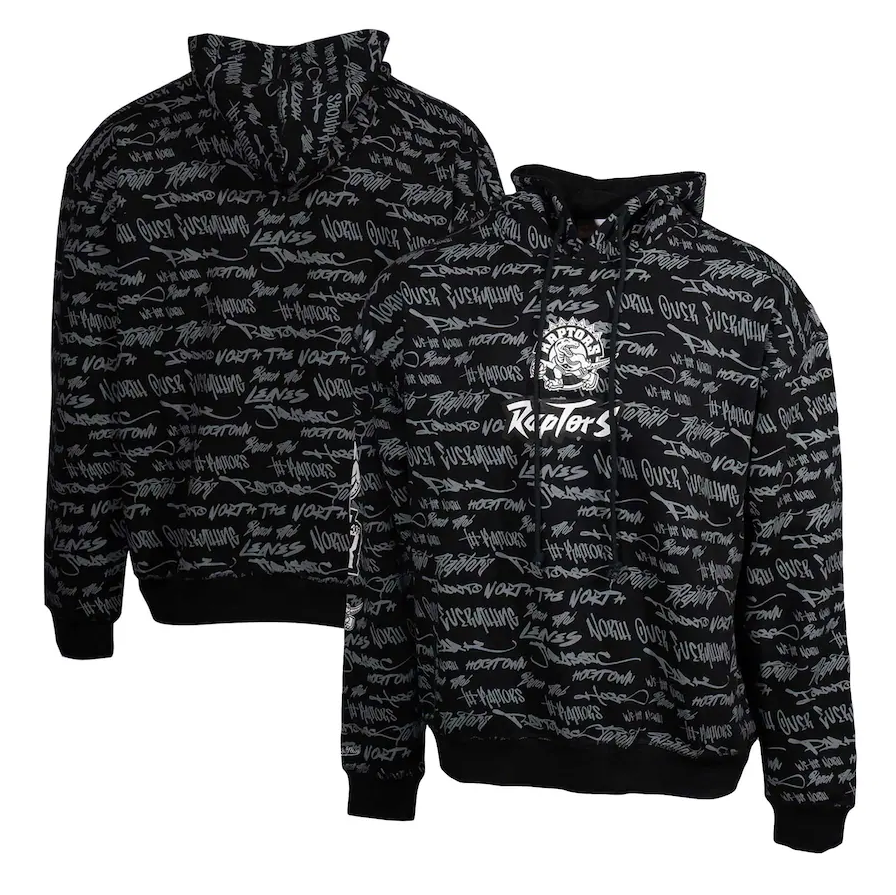 Mitchell and Ness NBA Meaningful Words Toronto Raptors Hoodie Tailgate Mercantile Company