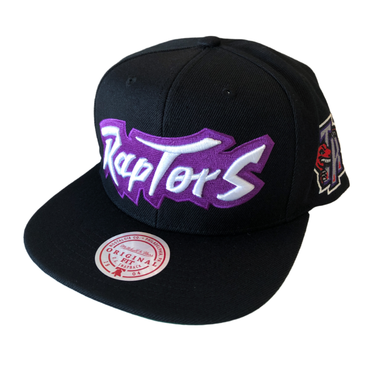 Mitchell and Ness Toronto Raptors Triple Play Snapback Tailgate Mercantile Company