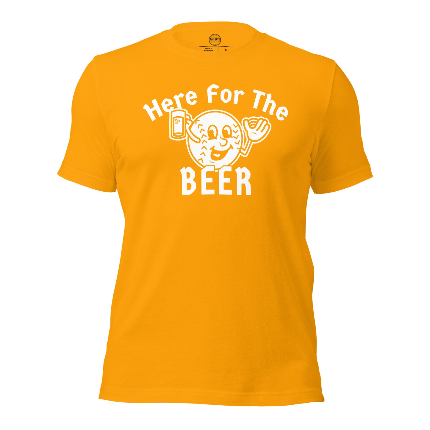 **ONLINE EXCLUSIVE** TMCo Here For The Beer Baseball Unisex T-shirt