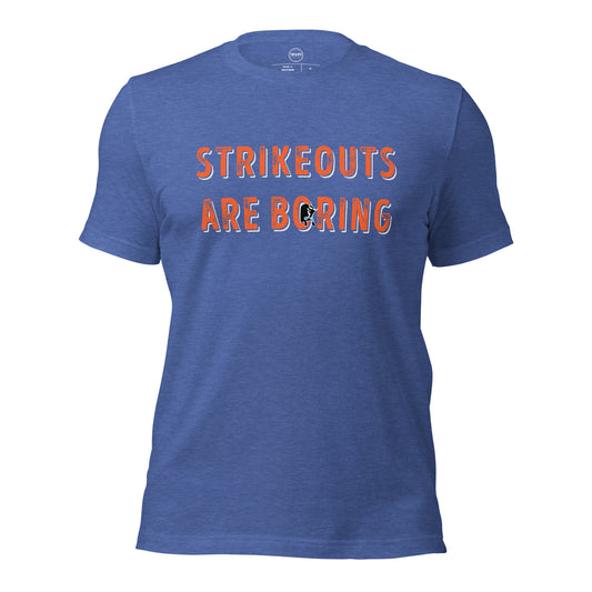 **ONLINE EXCLUSIVE** TMCo Strikeouts Are Boring Unisex T-shirt