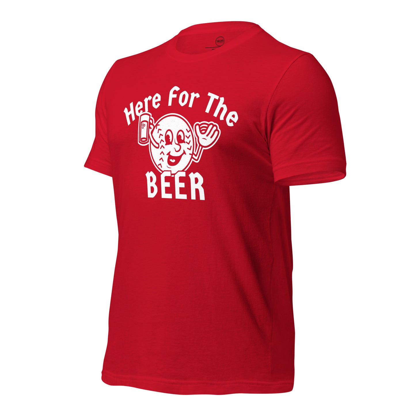 **ONLINE EXCLUSIVE** TMCo Here For The Beer Baseball Unisex T-shirt