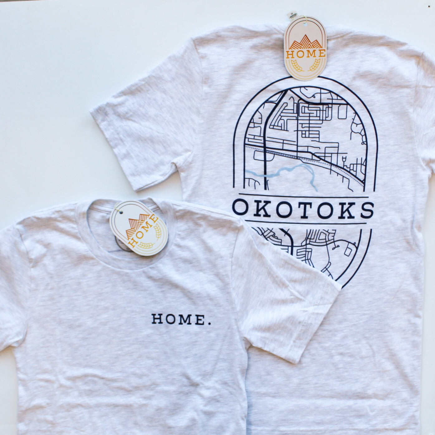 HOME x Tailgate Okotoks Map Unisex Tee