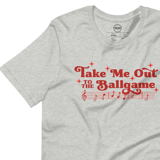 **ONLINE EXCLUSIVE** TMCo Take Me Out To The Ballgame Red Unisex T-shirt