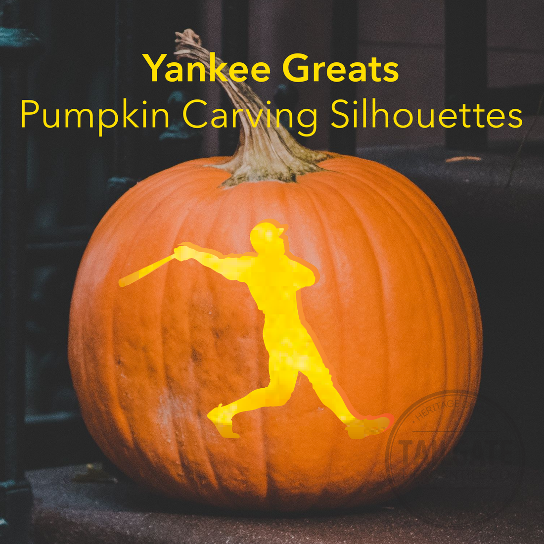 Tailgate DIY: New York Yankee Greats Pumpkin Carving Silhouettes – Tailgate Mercantile Company tailgate-diy-new-york-yankee-greats-pumpkin-carving-silhouettes-tailgate-mercantile-company