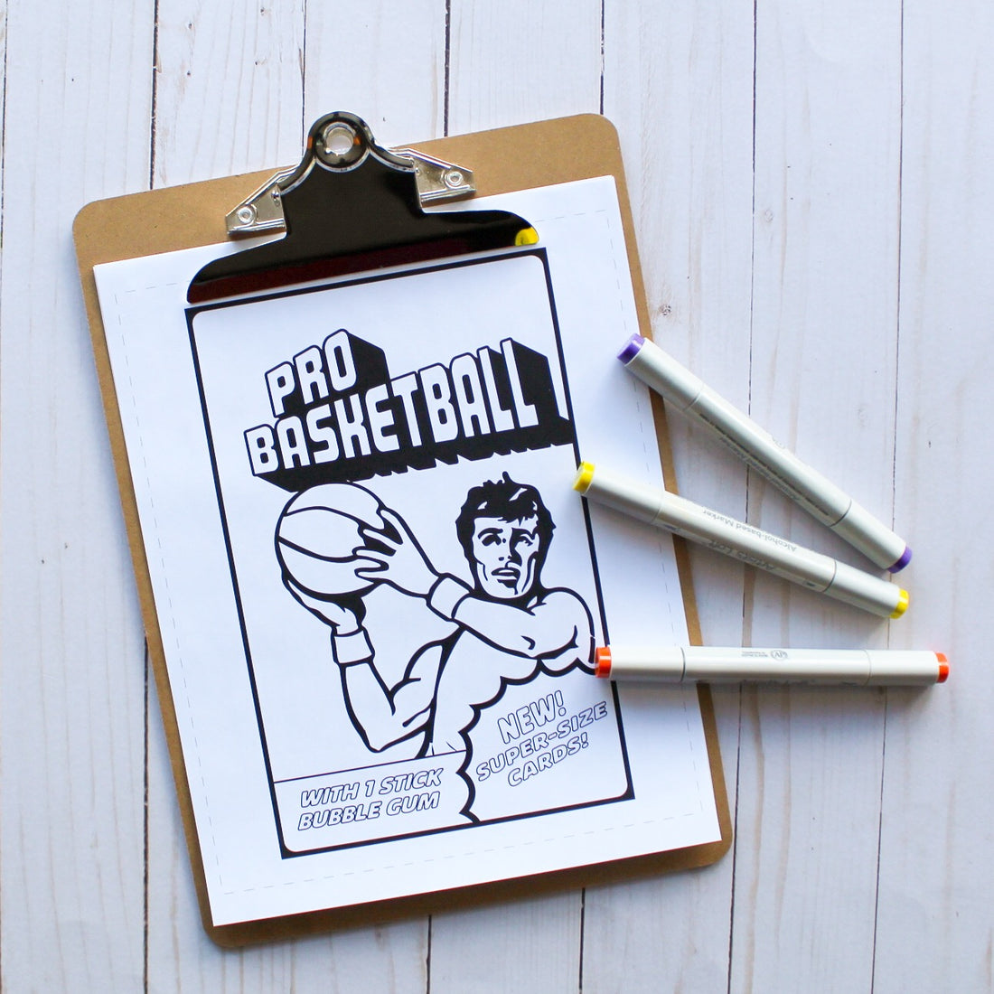 Tailgate DIY: Colouring Pages