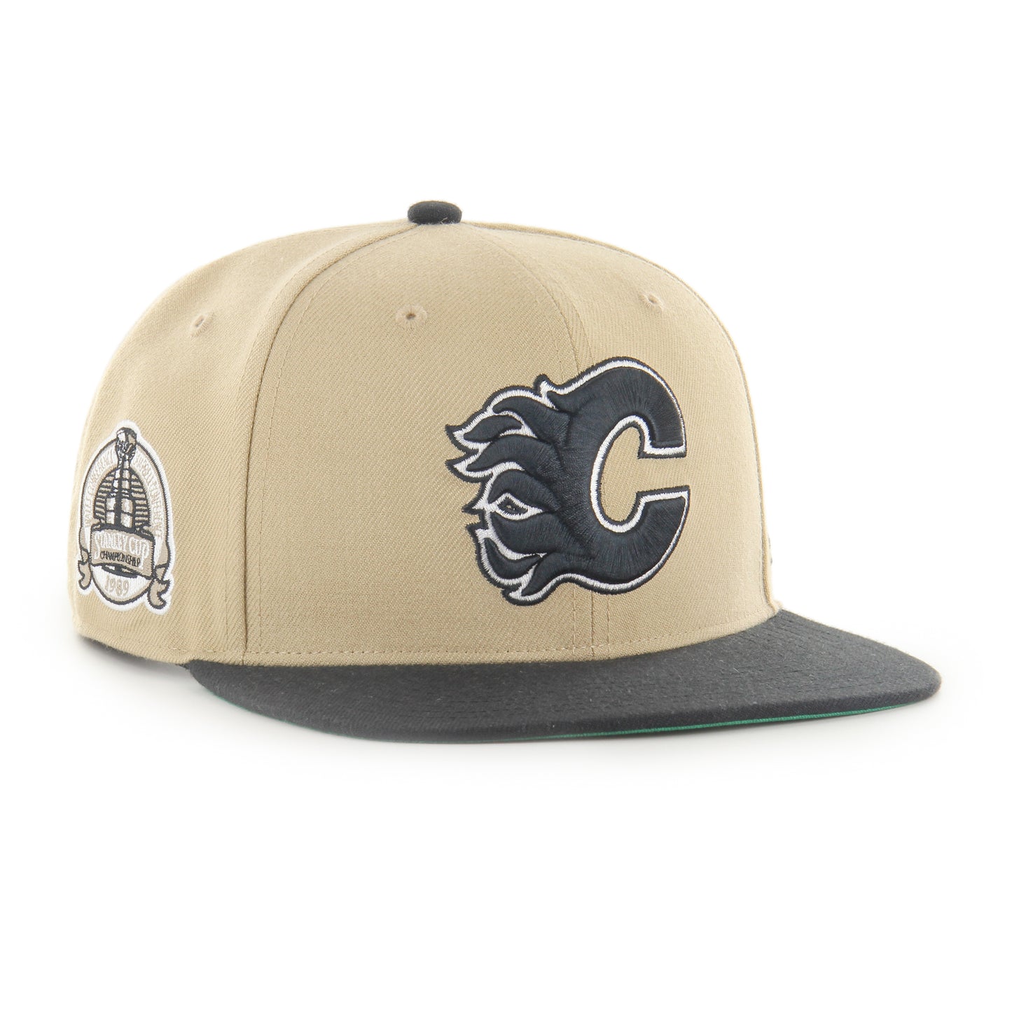 47 Black Sand Captain Calgary Flames Snapback