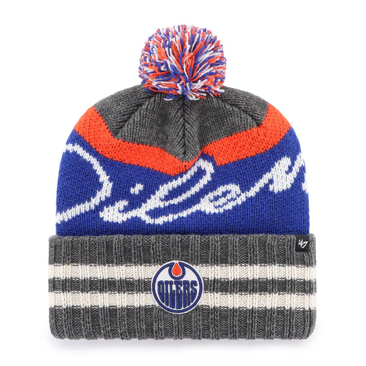 47 Hyperbolic Cuff Knit Hat NHL Edmonton Oilers