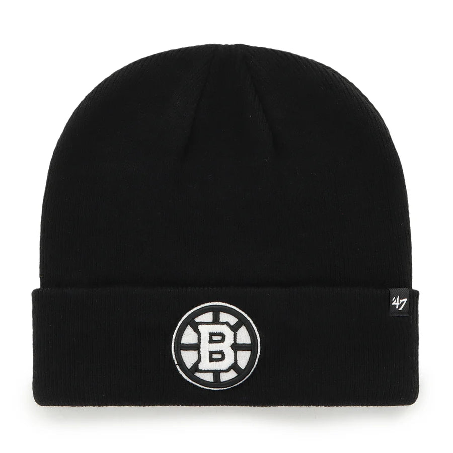 47 Attitude Raised Cuff Knit Hat NHL Boston Bruins