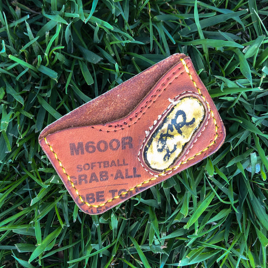 TMCo Baseball Glove Single Card Holder Wallet