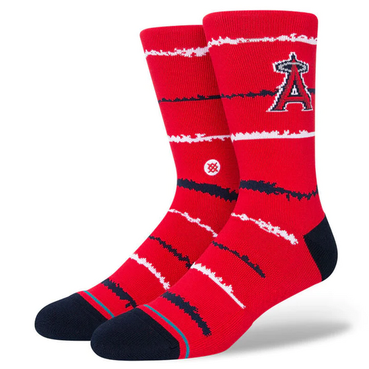 Stance Socks MLB Los Angeles Angels Chalk Socks