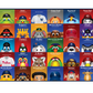 MasterPieces MLB Mascots 100 Piece Puzzle baseball