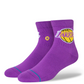 Stance Socks NBA Los Angeles Lakers Quarter Sock