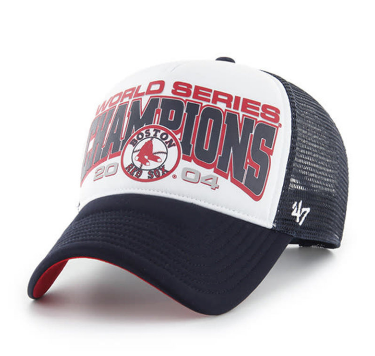 47 Foam Champ Offside Boston Red Sox Trucker Hat