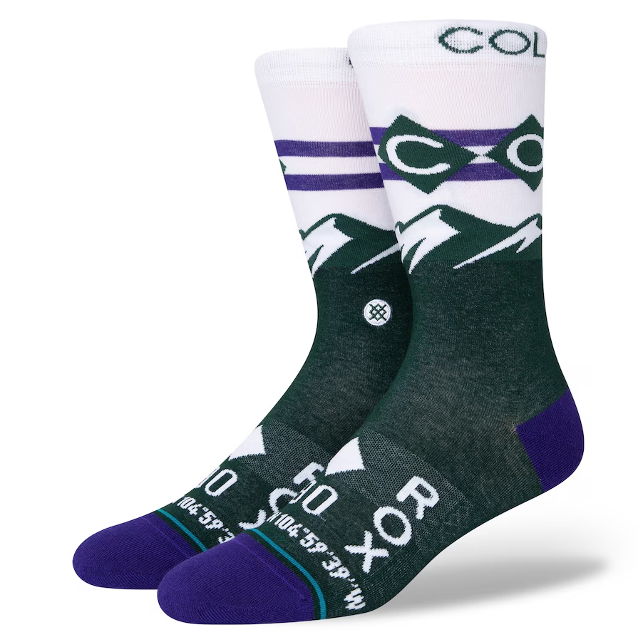 Stance Socks MLB Colorado Rockies City Connect Crew