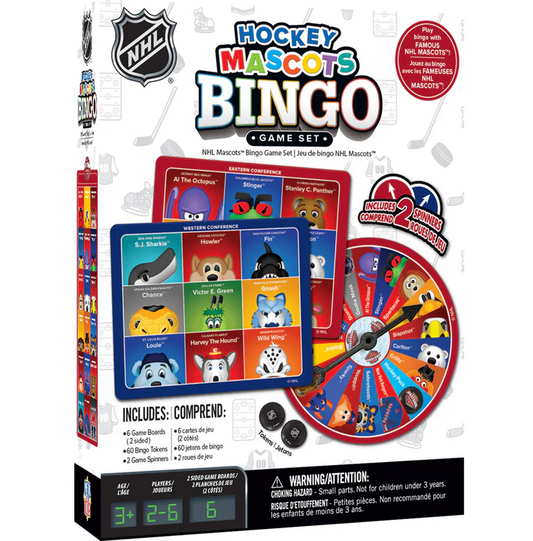 MasterPieces NHL Mascots Bingo Game