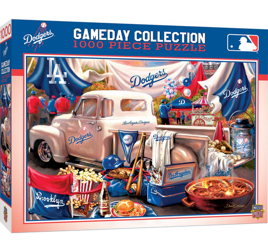 MasterPieces MLB Los Angeles Dodgers Gameday 1000 Piece Puzzle