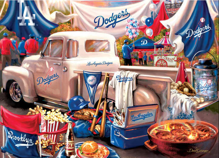 MasterPieces MLB Los Angeles Dodgers Gameday 1000 Piece Puzzle