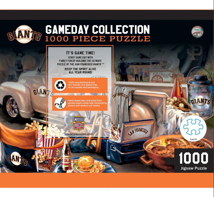 MasterPieces MLB San Francisco Giants Gameday 1000 Piece Puzzle