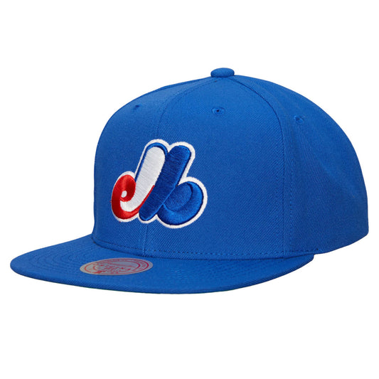 Mitchell and Ness Montreal Expos Evergreen Snapback