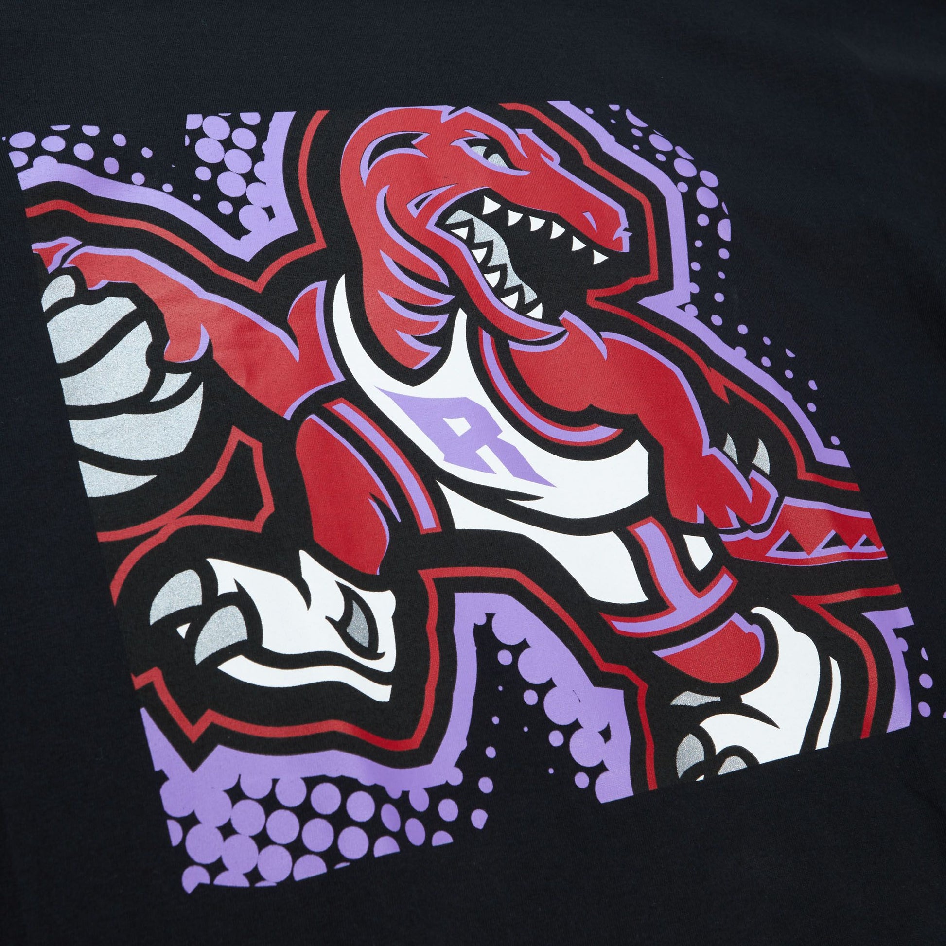 Mitchell and Ness NBA Toronto Raptors Big Face 7.0 Tee basketball hardwood classic shirt