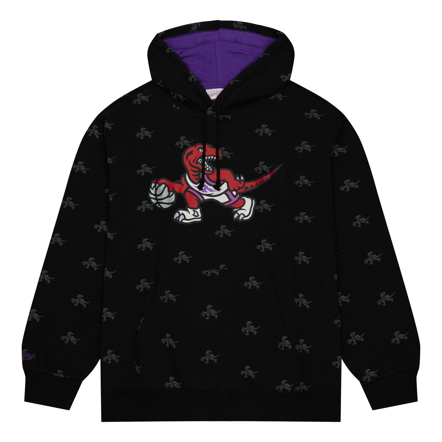 Mitchell and Ness NBA All Over Print Toronto Raptors Hoodie