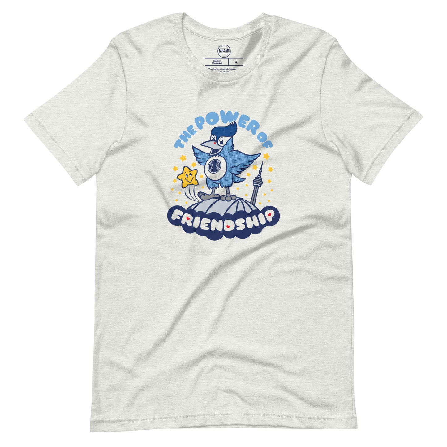 toronto blue jays the power of friendship ASH wrinkle flat lay