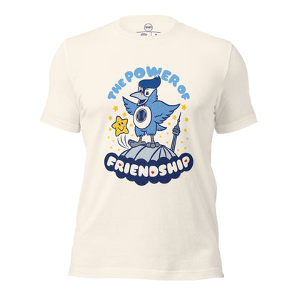 toronto blue jays the power of friendship VINTAGE WHITE tee