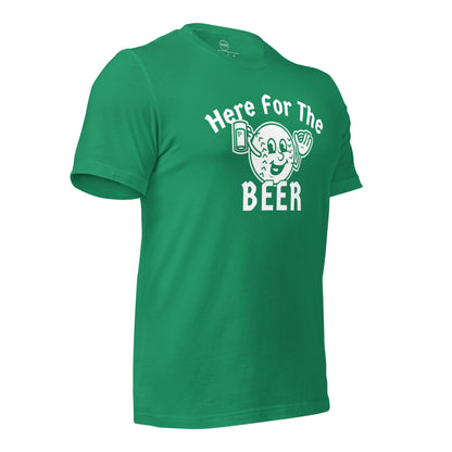 **ONLINE EXCLUSIVE** TMCo Here For The Beer Baseball Unisex T-shirt