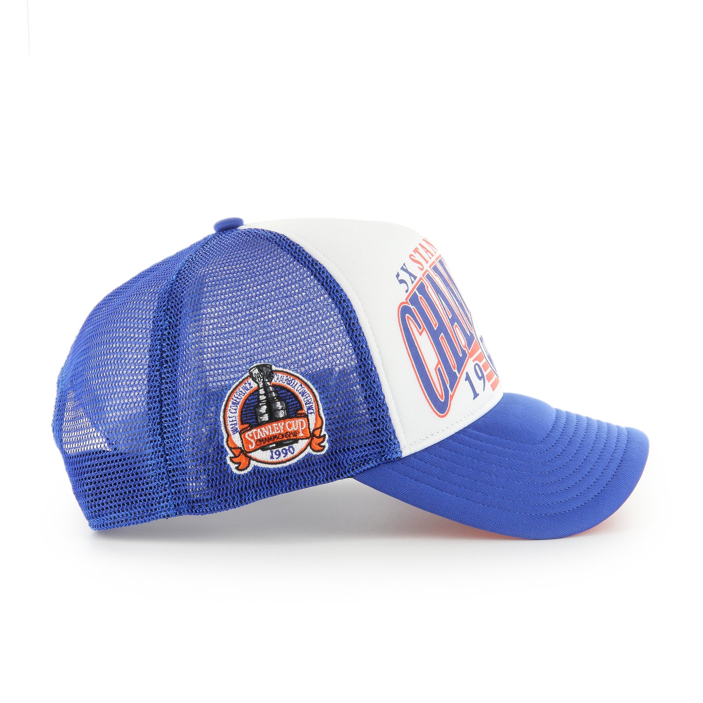 47 Foam Champ Offside Edmonton Oilers Trucker Hat