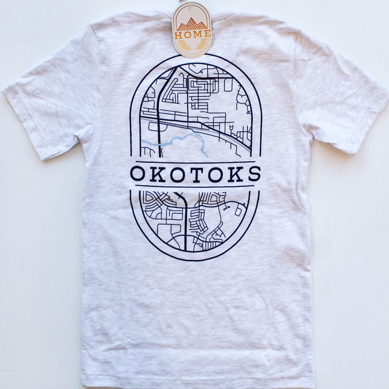 HOME x Tailgate Okotoks Map Unisex Tee