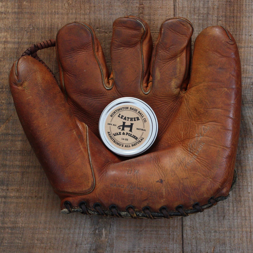 Baseball glove hot sale wax