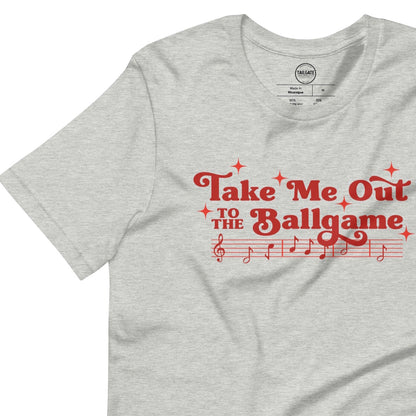 **ONLINE EXCLUSIVE** TMCo Take Me Out To The Ballgame Red Unisex T-shirt