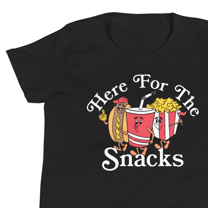 **ONLINE EXCLUSIVE** TMCo Here For The Snacks Youth T-shirt