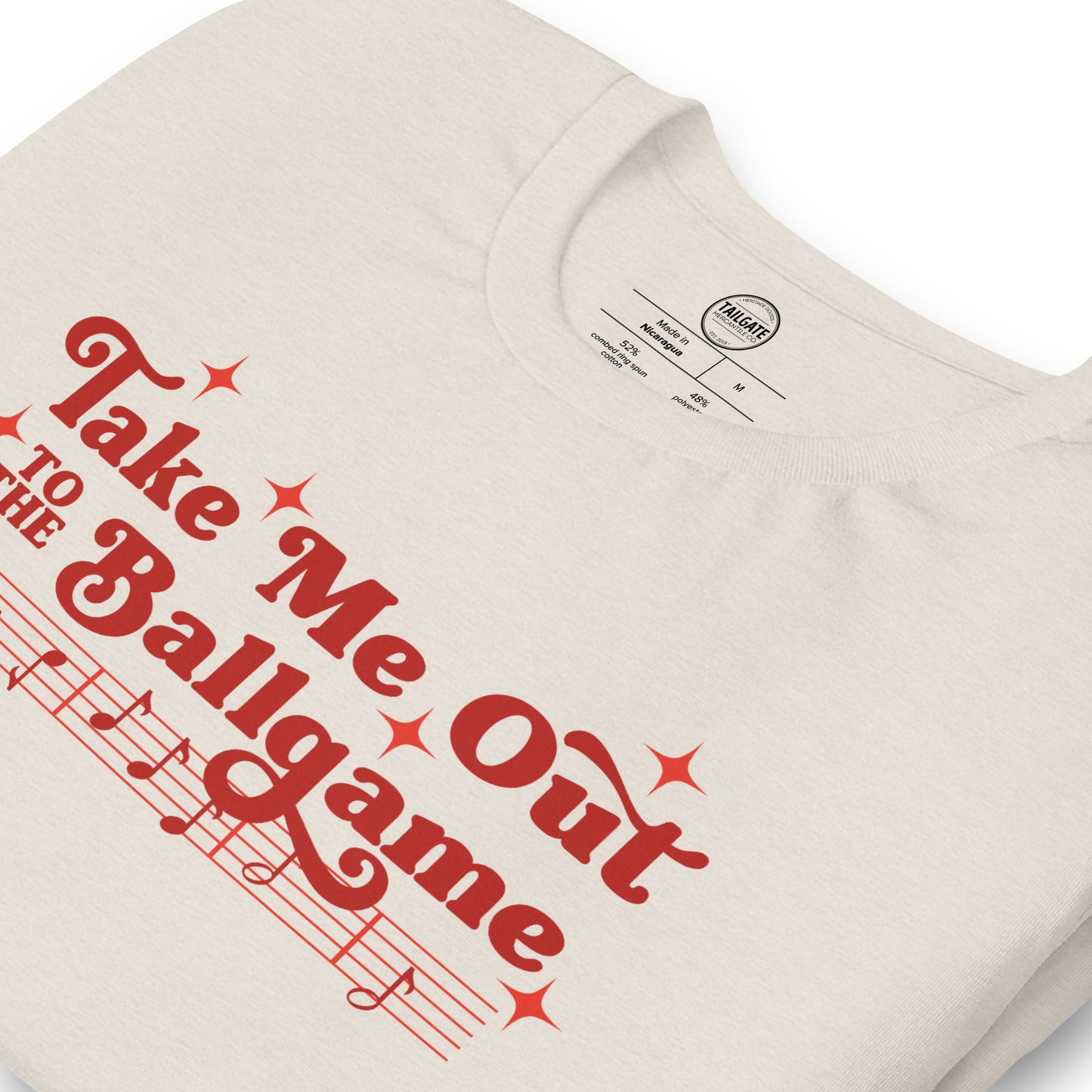 **ONLINE EXCLUSIVE** TMCo Take Me Out To The Ballgame Red Unisex T-shirt