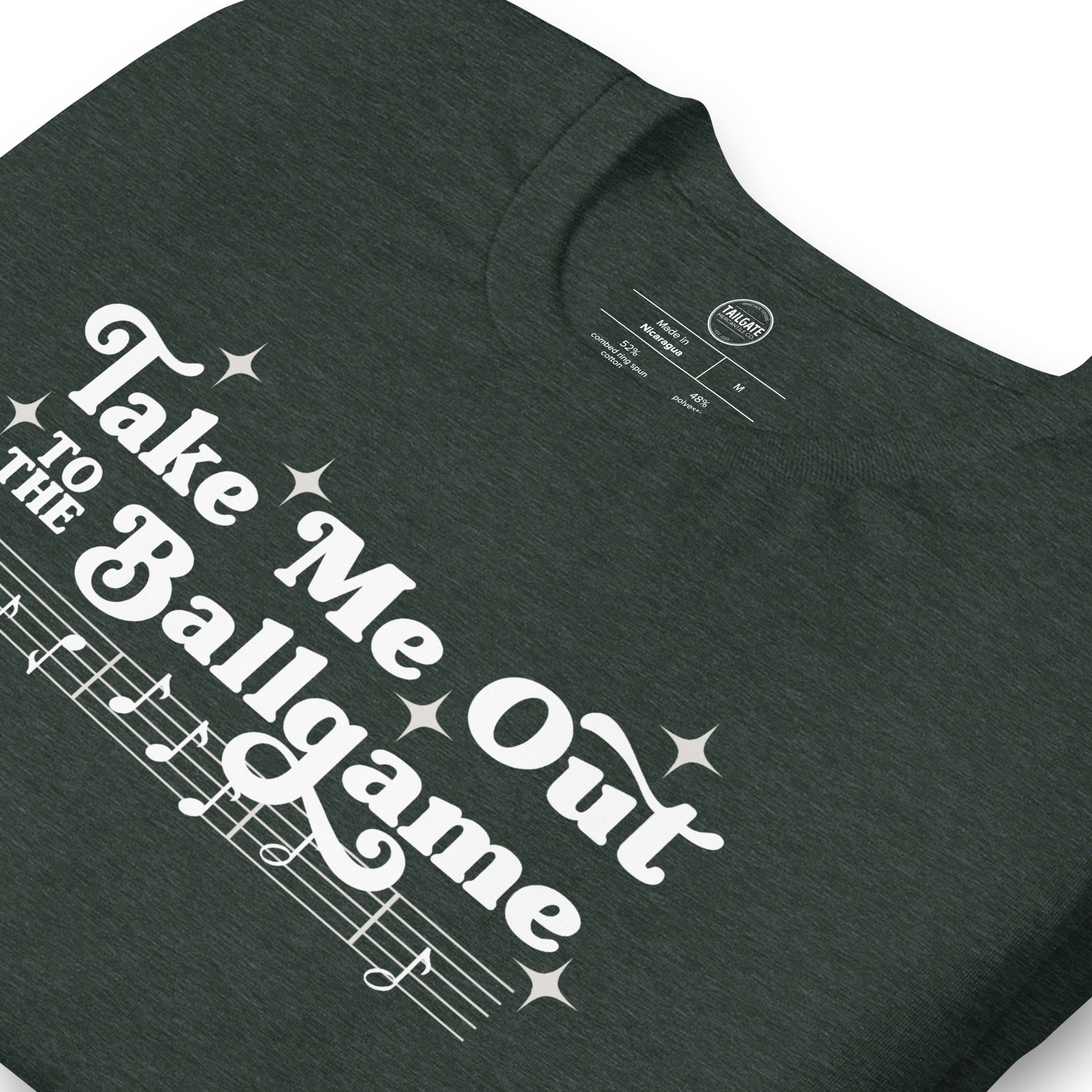 ONLINE EXCLUSIVE TMCo Take Me Out To The Ballgame White Unisex