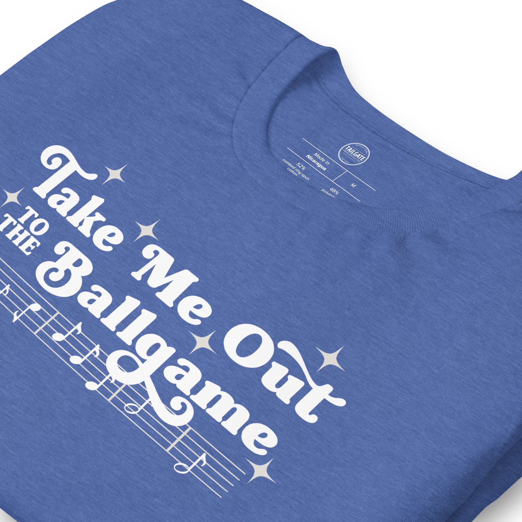 **ONLINE EXCLUSIVE** TMCo Take Me Out To The Ballgame White Unisex T-shirt