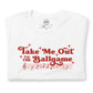 **ONLINE EXCLUSIVE** TMCo Take Me Out To The Ballgame Red Unisex T-shirt